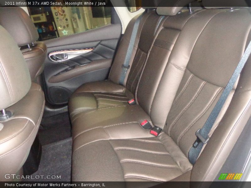 Moonlight White / Java 2011 Infiniti M 37x AWD Sedan
