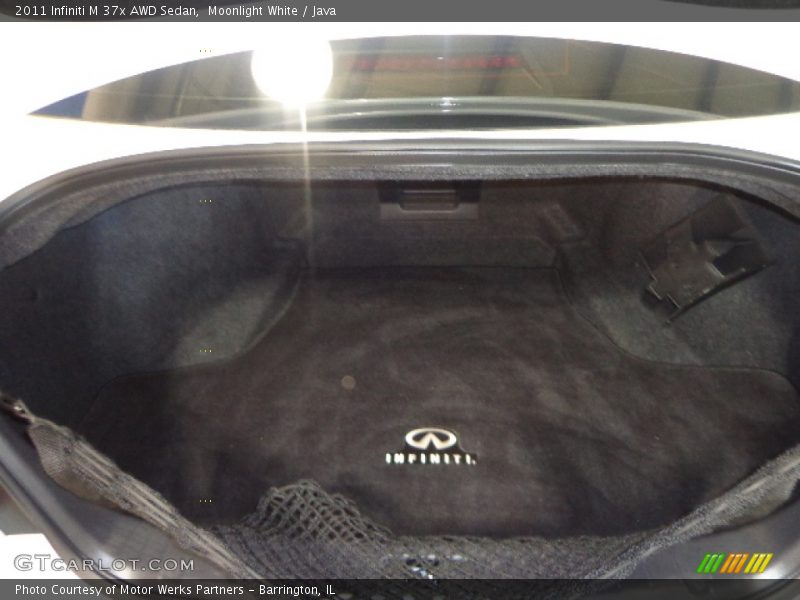Moonlight White / Java 2011 Infiniti M 37x AWD Sedan