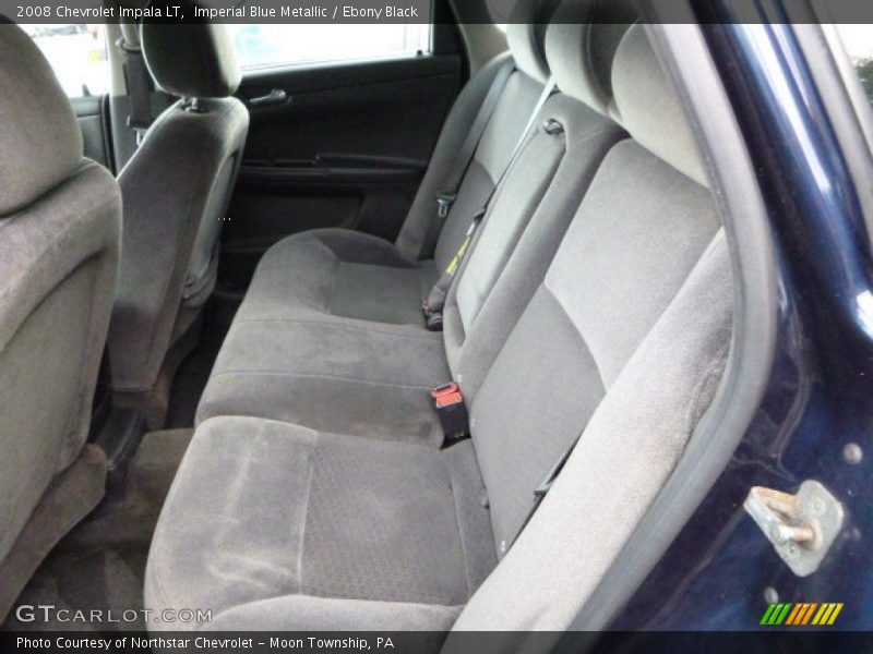 Imperial Blue Metallic / Ebony Black 2008 Chevrolet Impala LT