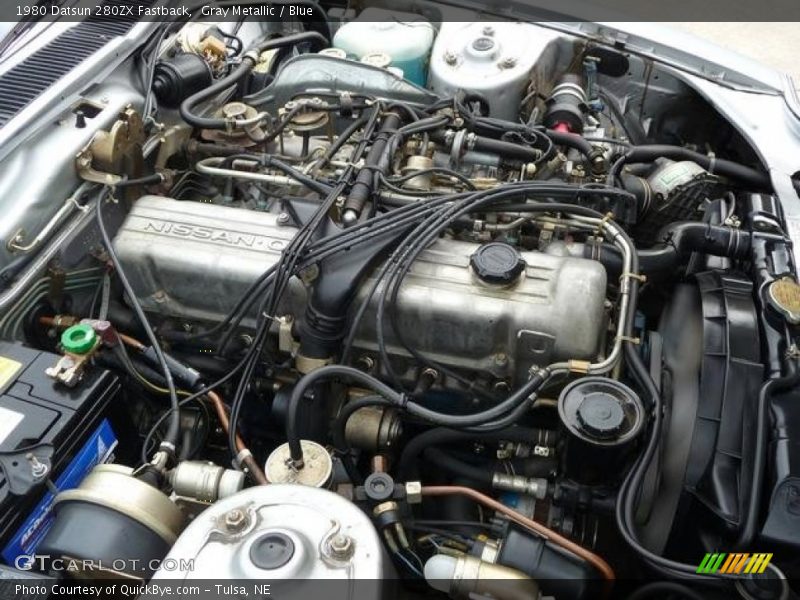  1980 280ZX Fastback Engine - 2.8 Liter SOHC 12-Valve Inline 6 Cylinder