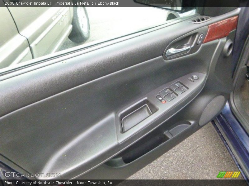 Imperial Blue Metallic / Ebony Black 2008 Chevrolet Impala LT