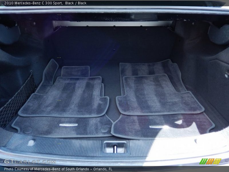 Black / Black 2010 Mercedes-Benz C 300 Sport