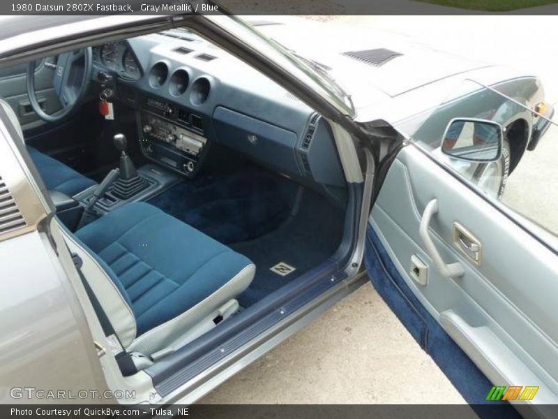 Front Seat of 1980 280ZX Fastback