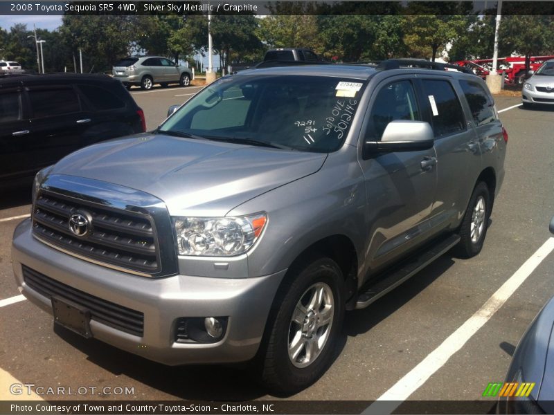 Silver Sky Metallic / Graphite 2008 Toyota Sequoia SR5 4WD