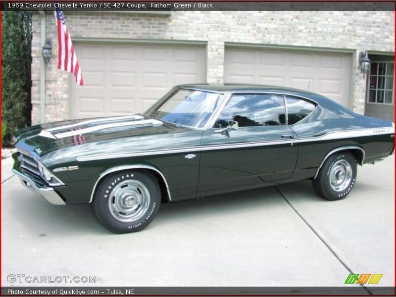 Front 3/4 View of 1969 Chevelle Yenko / SC 427 Coupe
