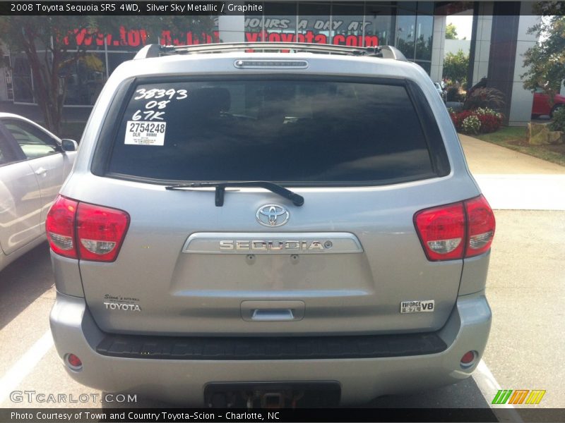 Silver Sky Metallic / Graphite 2008 Toyota Sequoia SR5 4WD
