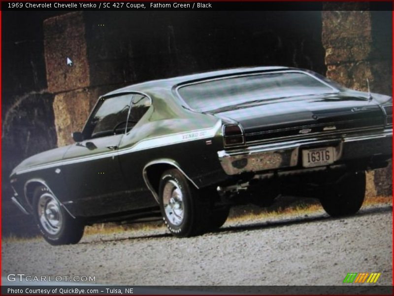  1969 Chevelle Yenko / SC 427 Coupe Fathom Green