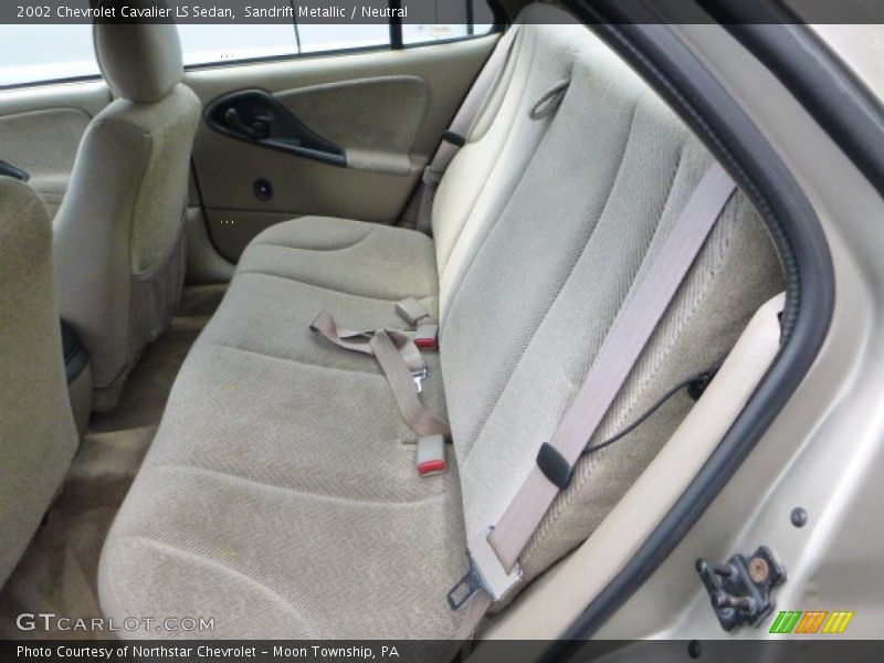 Sandrift Metallic / Neutral 2002 Chevrolet Cavalier LS Sedan