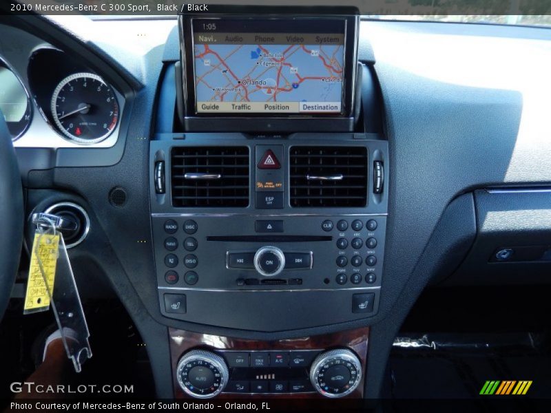 Black / Black 2010 Mercedes-Benz C 300 Sport