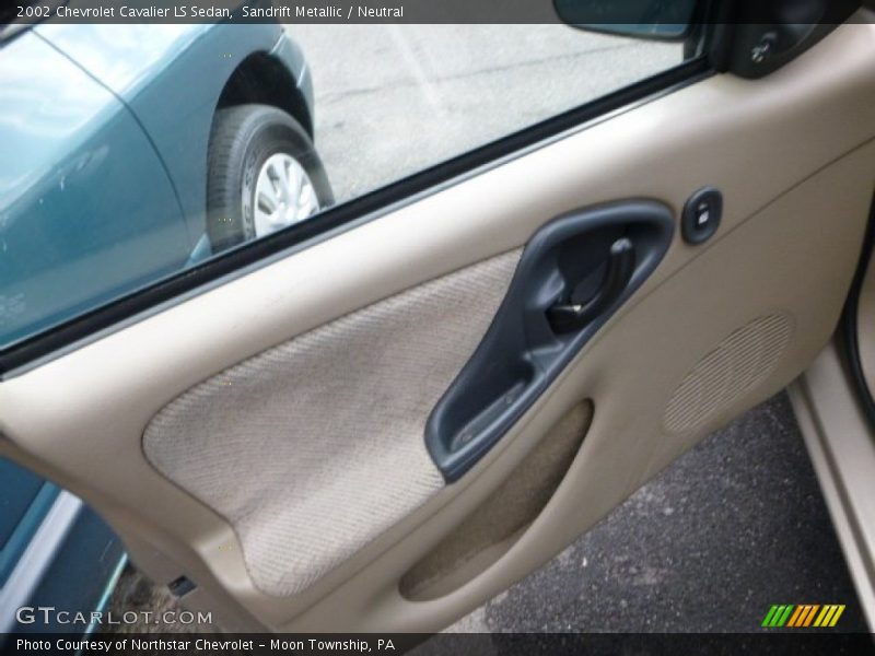 Sandrift Metallic / Neutral 2002 Chevrolet Cavalier LS Sedan