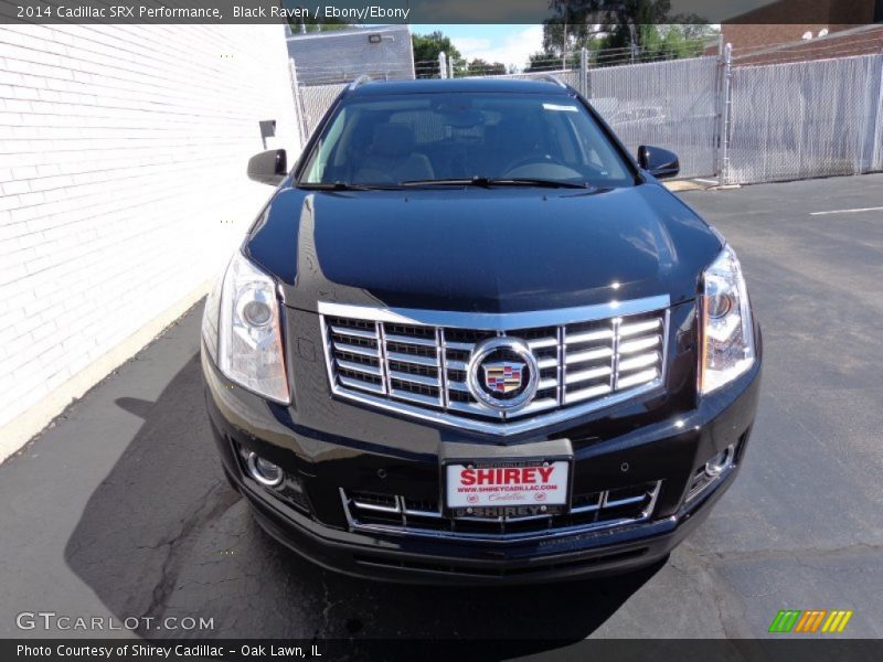 Black Raven / Ebony/Ebony 2014 Cadillac SRX Performance