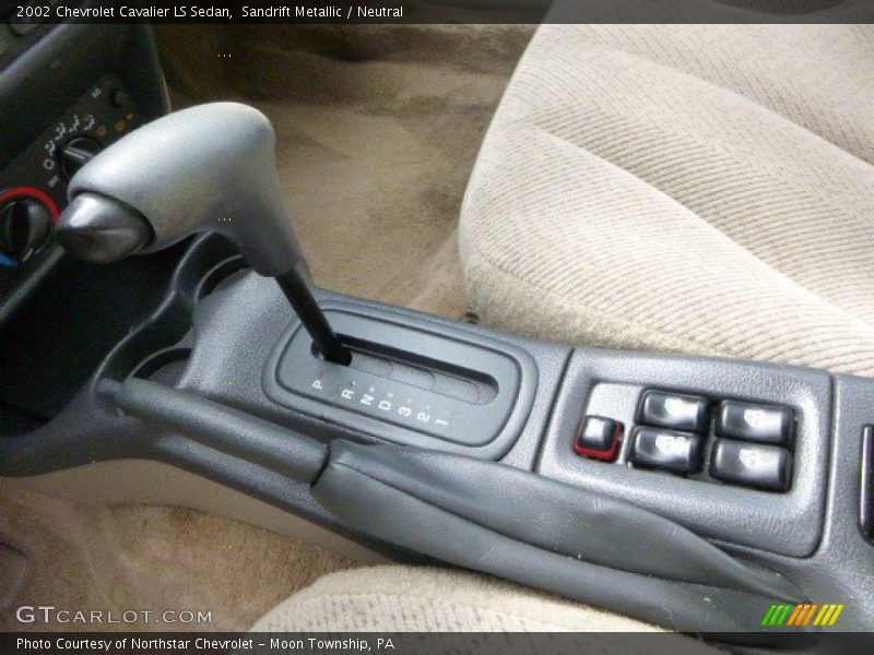 Sandrift Metallic / Neutral 2002 Chevrolet Cavalier LS Sedan