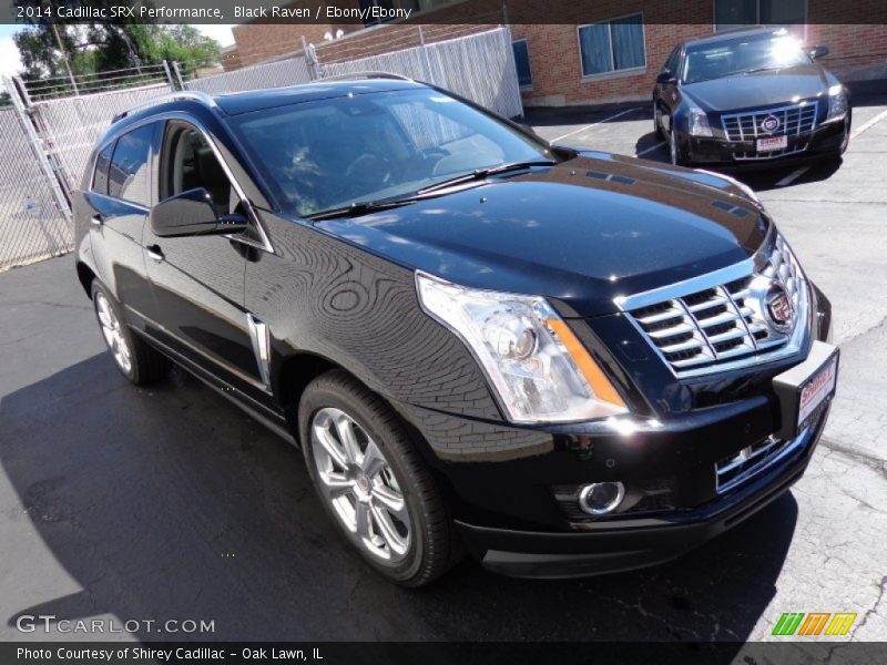 Black Raven / Ebony/Ebony 2014 Cadillac SRX Performance