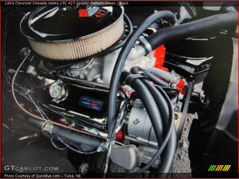  1969 Chevelle Yenko / SC 427 Coupe Engine - 427 cid OHV 16-Valve V8