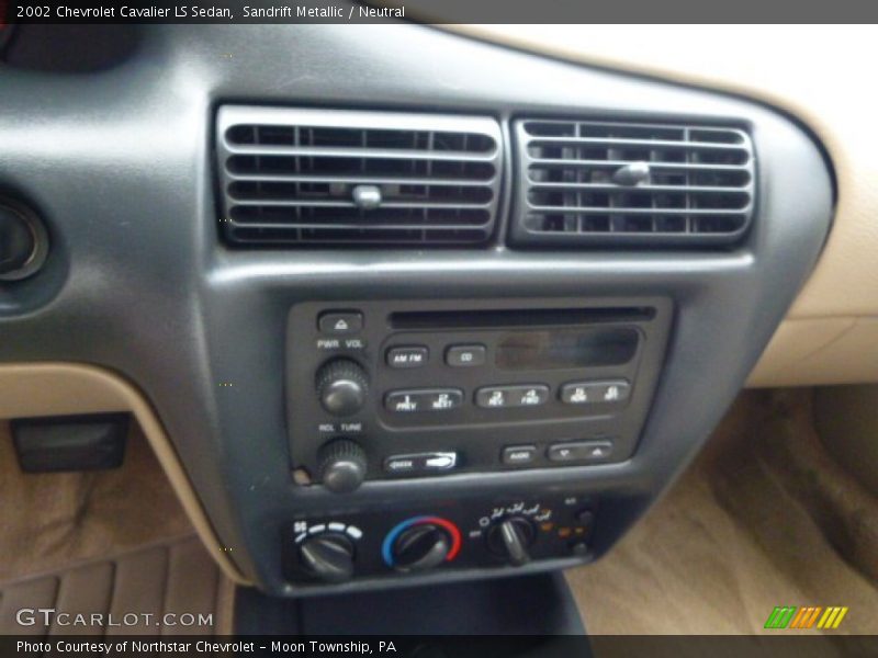 Sandrift Metallic / Neutral 2002 Chevrolet Cavalier LS Sedan