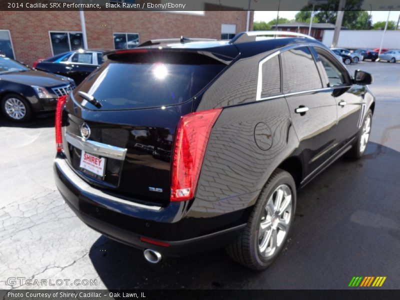 Black Raven / Ebony/Ebony 2014 Cadillac SRX Performance