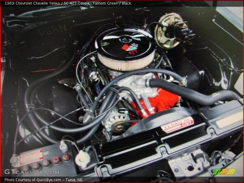  1969 Chevelle Yenko / SC 427 Coupe Engine - 427 cid OHV 16-Valve V8