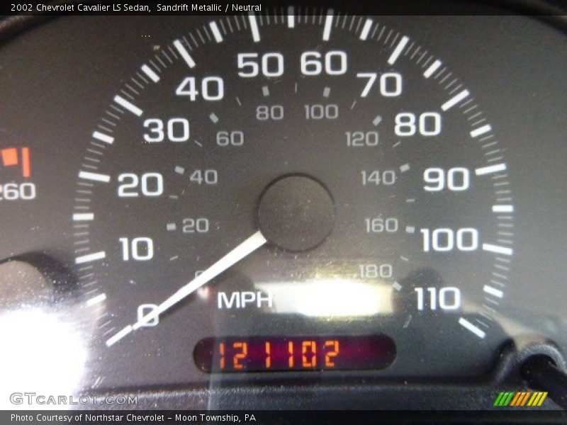 Sandrift Metallic / Neutral 2002 Chevrolet Cavalier LS Sedan