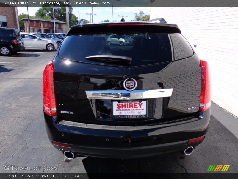 Black Raven / Ebony/Ebony 2014 Cadillac SRX Performance