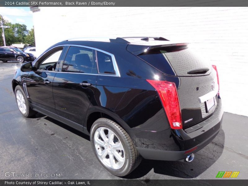 Black Raven / Ebony/Ebony 2014 Cadillac SRX Performance