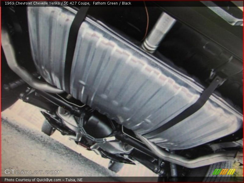 Undercarriage of 1969 Chevelle Yenko / SC 427 Coupe