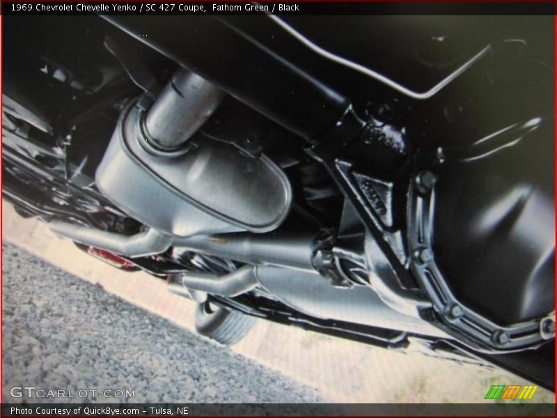 Undercarriage of 1969 Chevelle Yenko / SC 427 Coupe