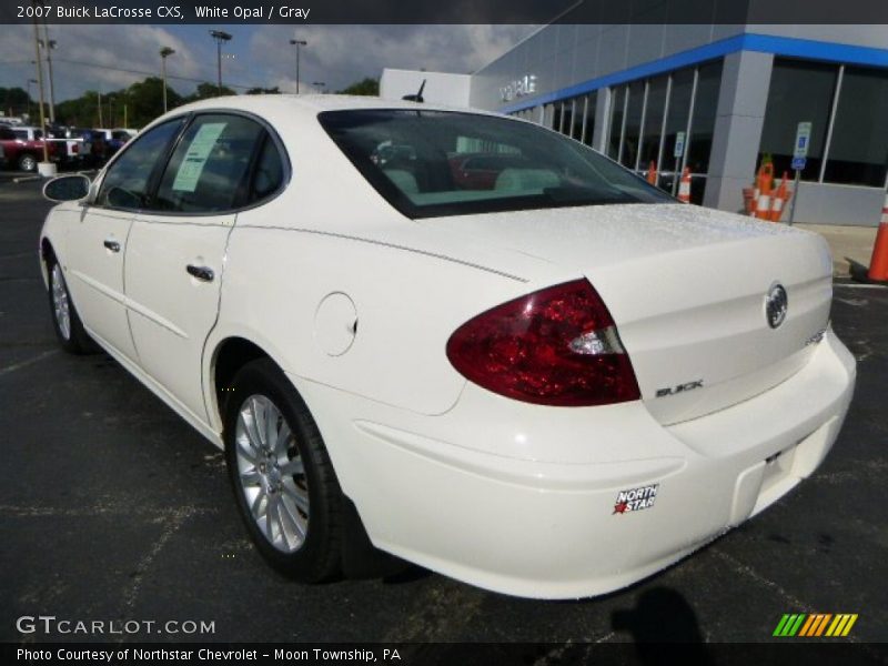 White Opal / Gray 2007 Buick LaCrosse CXS