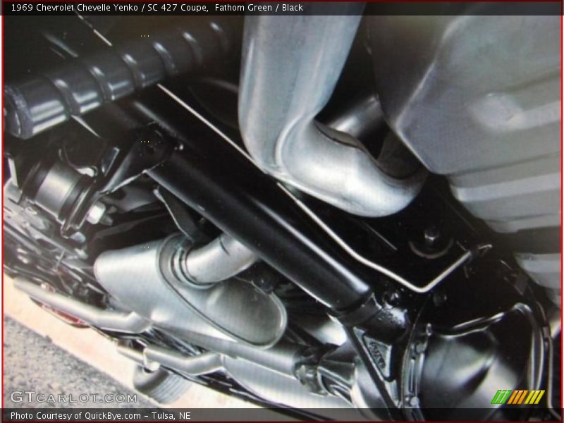 Undercarriage of 1969 Chevelle Yenko / SC 427 Coupe