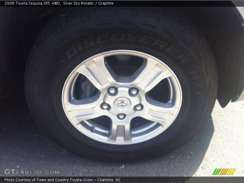 Silver Sky Metallic / Graphite 2008 Toyota Sequoia SR5 4WD