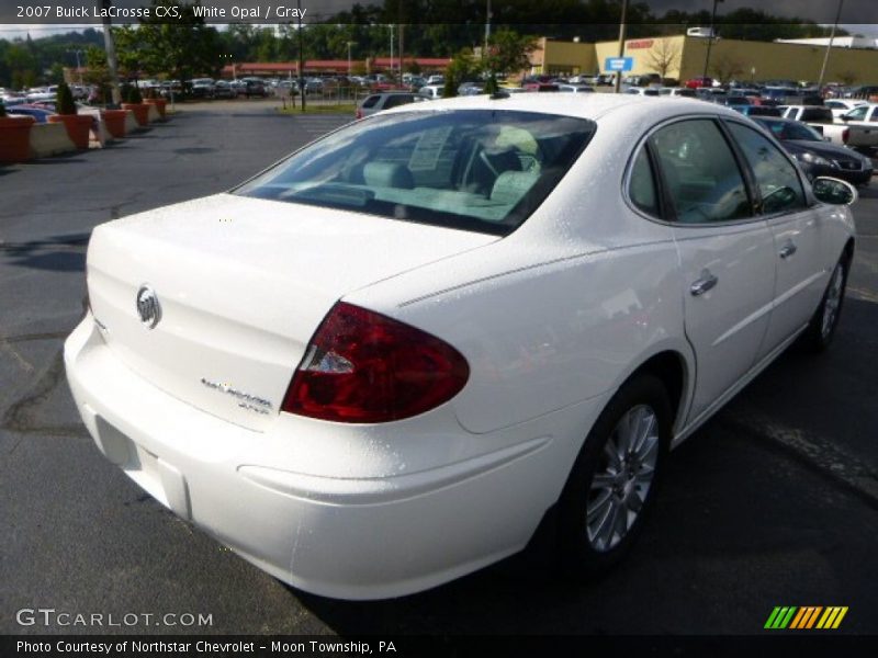 White Opal / Gray 2007 Buick LaCrosse CXS