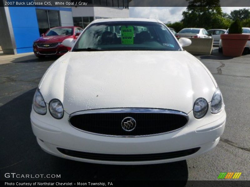 White Opal / Gray 2007 Buick LaCrosse CXS