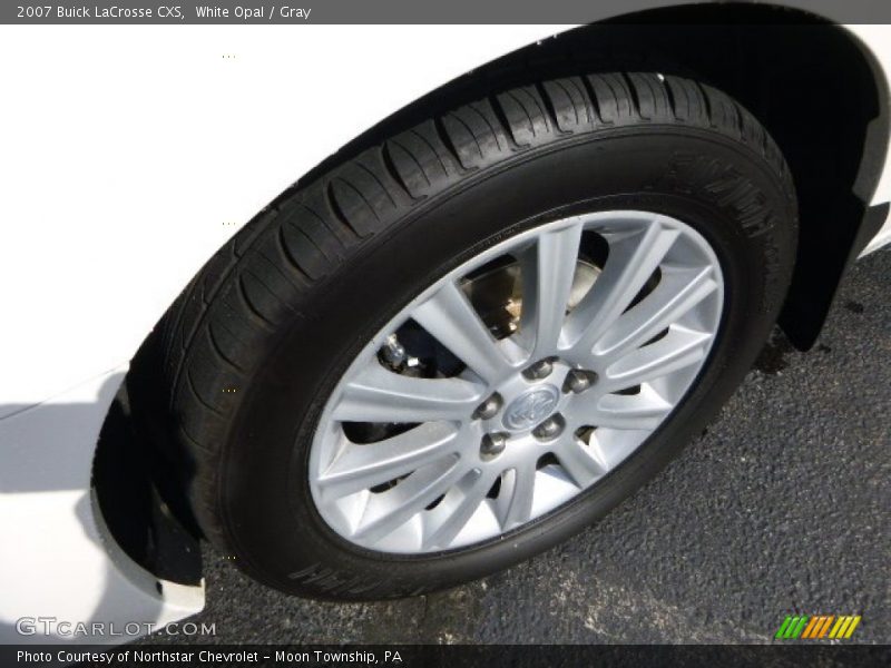 White Opal / Gray 2007 Buick LaCrosse CXS