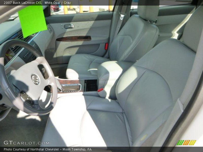 White Opal / Gray 2007 Buick LaCrosse CXS