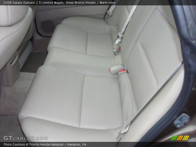 Deep Bronze Metallic / Warm Ivory 2008 Subaru Outback 2.5i Limited Wagon
