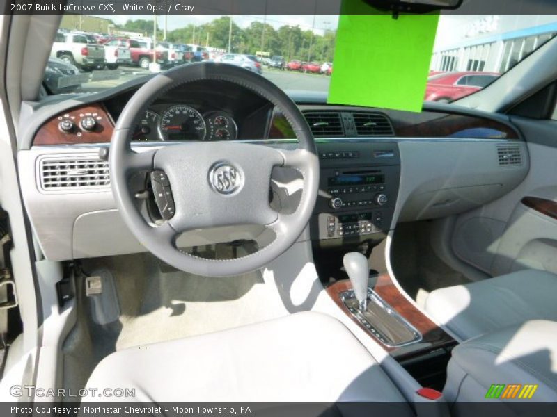 White Opal / Gray 2007 Buick LaCrosse CXS