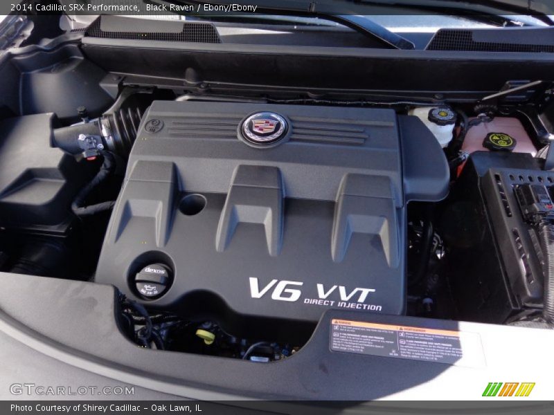 Black Raven / Ebony/Ebony 2014 Cadillac SRX Performance