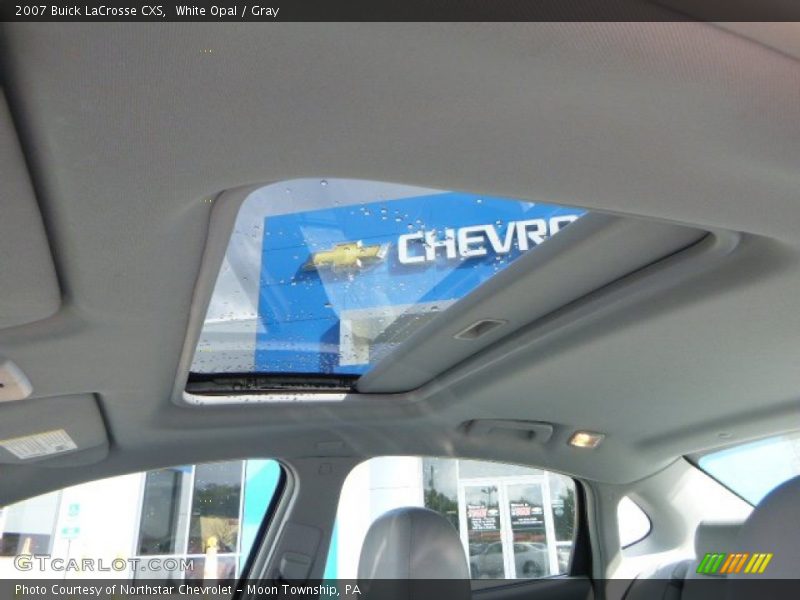 White Opal / Gray 2007 Buick LaCrosse CXS