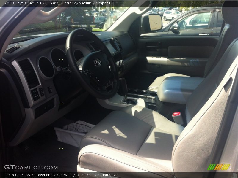 Silver Sky Metallic / Graphite 2008 Toyota Sequoia SR5 4WD