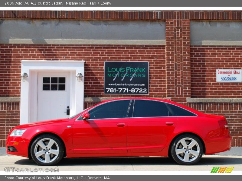 Misano Red Pearl / Ebony 2006 Audi A6 4.2 quattro Sedan
