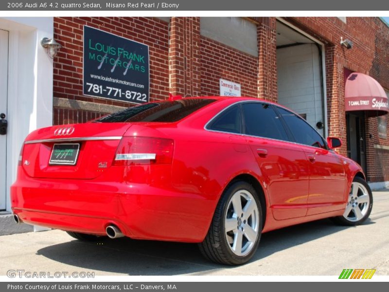 Misano Red Pearl / Ebony 2006 Audi A6 4.2 quattro Sedan