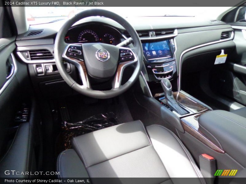 Jet Black Interior - 2014 XTS Luxury FWD 