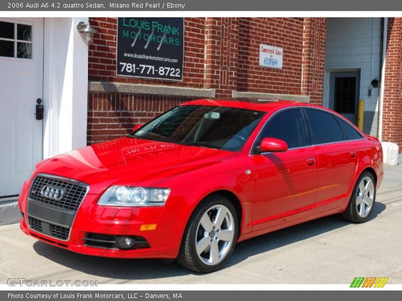 Misano Red Pearl / Ebony 2006 Audi A6 4.2 quattro Sedan