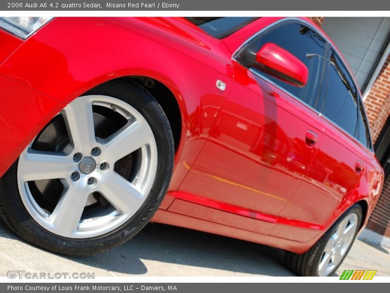 Misano Red Pearl / Ebony 2006 Audi A6 4.2 quattro Sedan