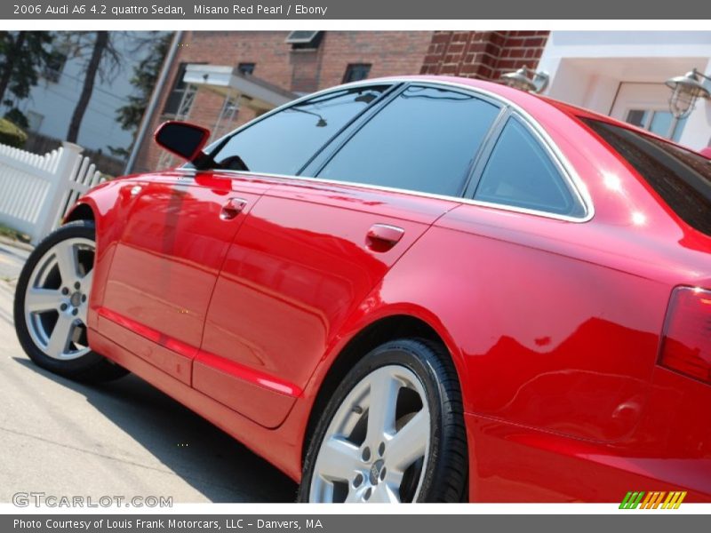 Misano Red Pearl / Ebony 2006 Audi A6 4.2 quattro Sedan