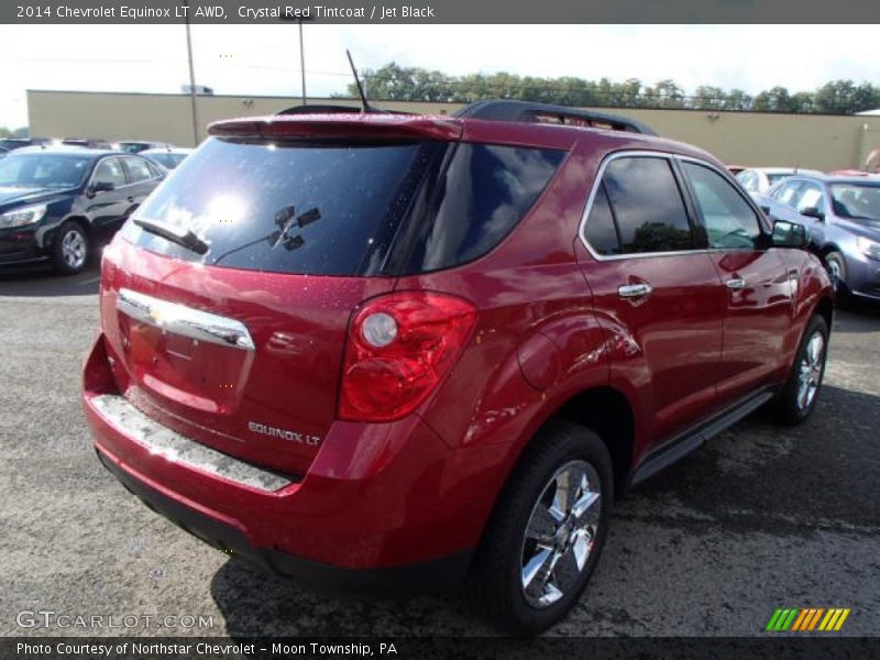 Crystal Red Tintcoat / Jet Black 2014 Chevrolet Equinox LT AWD