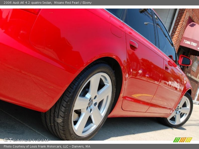 Misano Red Pearl / Ebony 2006 Audi A6 4.2 quattro Sedan