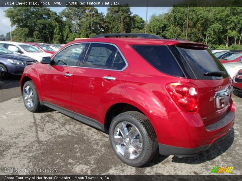 Crystal Red Tintcoat / Jet Black 2014 Chevrolet Equinox LT AWD