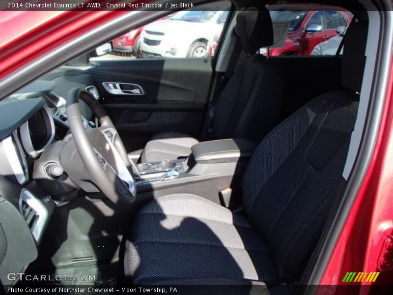 Crystal Red Tintcoat / Jet Black 2014 Chevrolet Equinox LT AWD