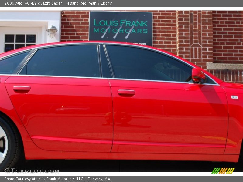 Misano Red Pearl / Ebony 2006 Audi A6 4.2 quattro Sedan