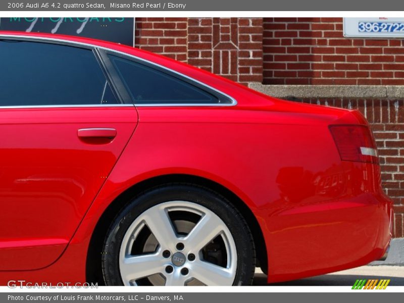 Misano Red Pearl / Ebony 2006 Audi A6 4.2 quattro Sedan